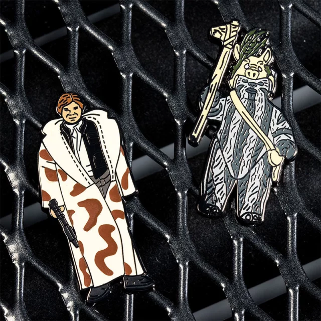 Anstecker Star Wars - Han Solo & Teebo (Pin Kings)