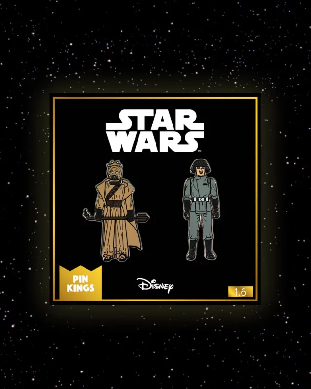 Anstecker Star Wars - Tusken Raider & Imperial Death Star Technician (Pin Kings)