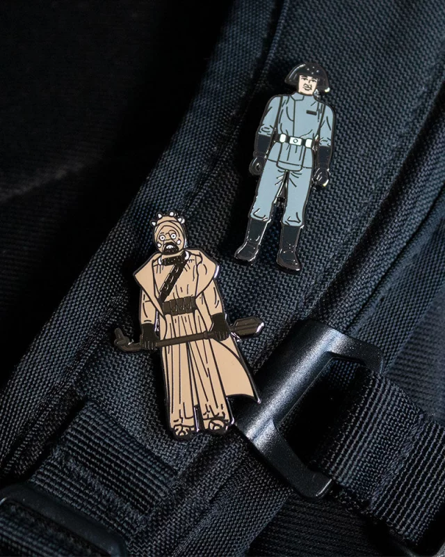 Anstecker Star Wars - Tusken Raider & Imperial Death Star Technician (Pin Kings)
