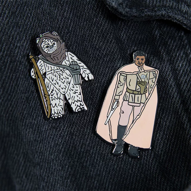 Anstecker Star Wars - Warok & Lando Calrissian (General Pilot) (Pin Kings)