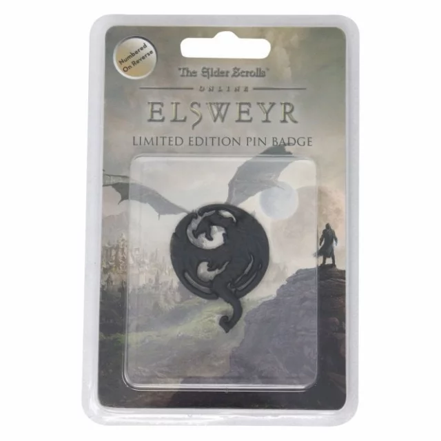 Anstecker The Elder Scrolls Online: Elsweyr - Dragon Badge (Limited Edition) - Stück limitiert