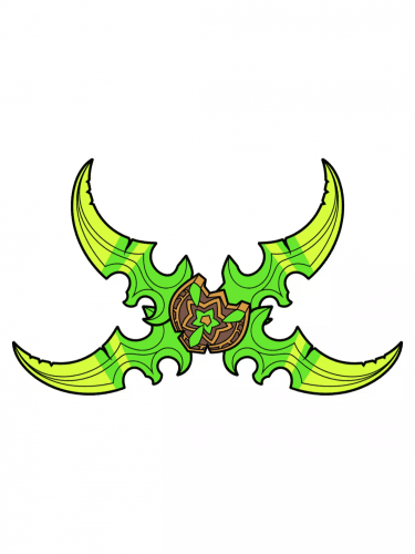 Ansteckpin World Of Warcraft - Illidian Stormrage's Warglaives Pin (Youtooz)