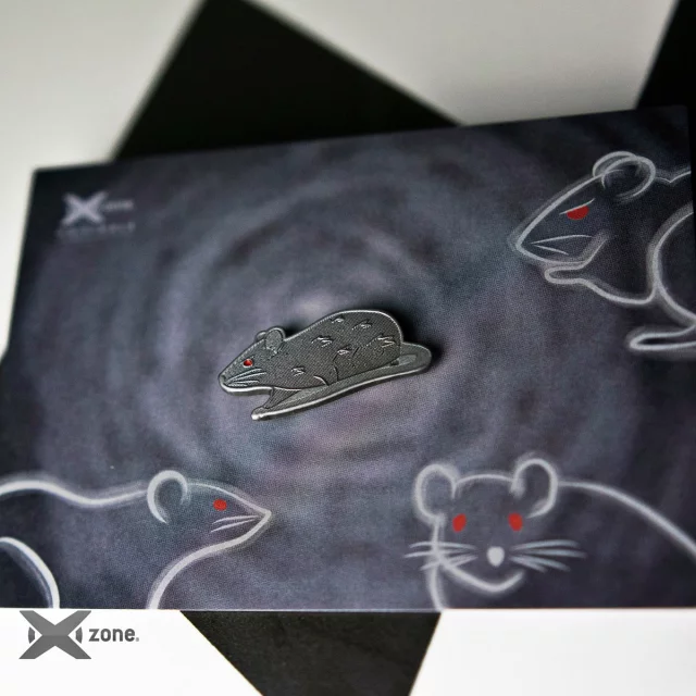 Anstecker Xzone Originals - Pest Ratte