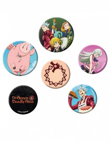 Anstecknadeln Seven Deadly Sins - Mix