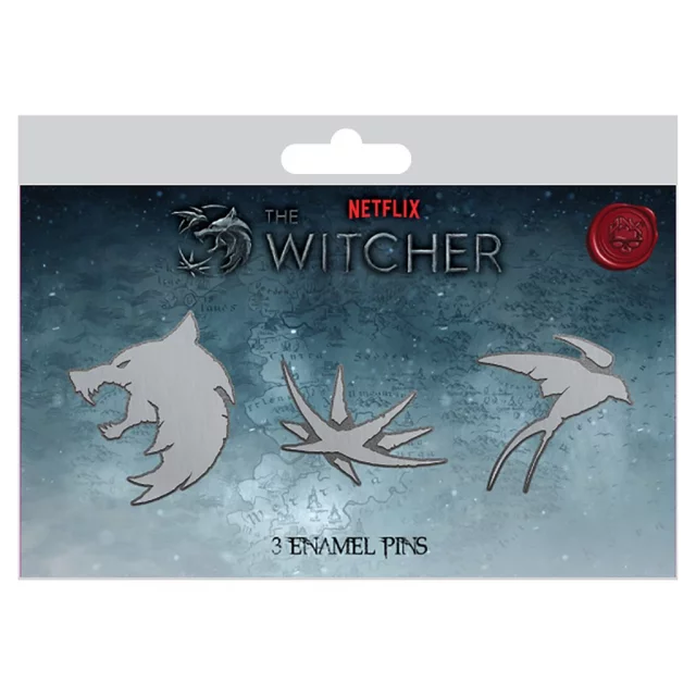 Anstecknadeln The Witcher - Trinity Sigils (Netflix) - The Witcher (Netflix)