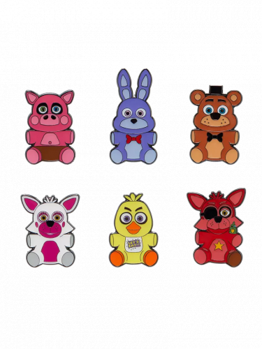 Five Nights At Freddy's - Characters (Funko) Abzeichen-Set (zufällige Auswahl)