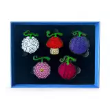 Ansteckerset One Piece - Devil Fruit Pin Set (Youtooz) - Anime