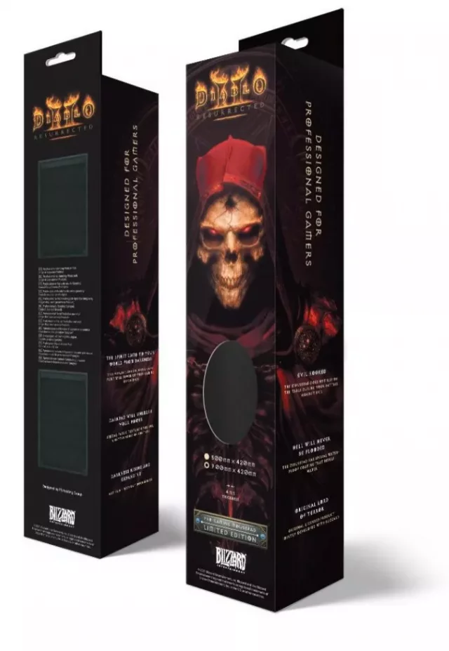 Mauspad Diablo II: Ressurected - Skeleton Limited Edition (Größe XL) - Blizzard