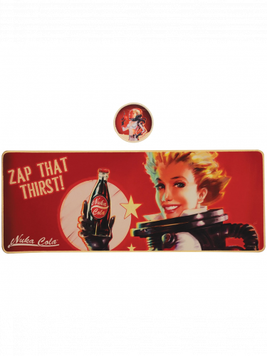 Mauspad Fallout - Cola XL + Untersetzer
