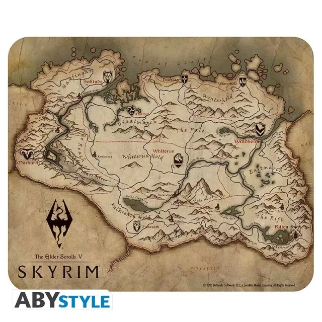 Mauspad Skyrim - Karte - Zubehör