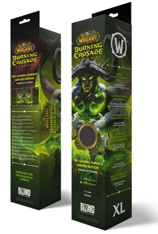 Mauspad World of Warcraft: Burning Crusade - Illidan - Blizzard