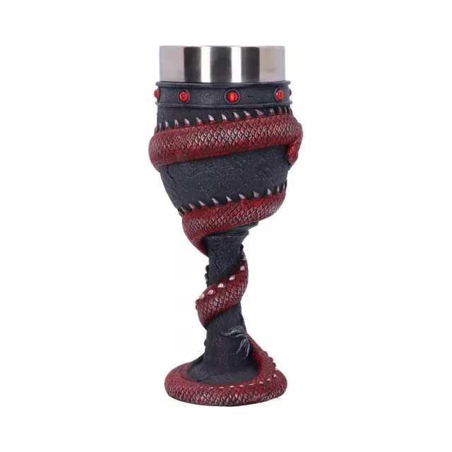 Kelch Dragon Coil Goblet Red (Nemesis Now) - Tassen