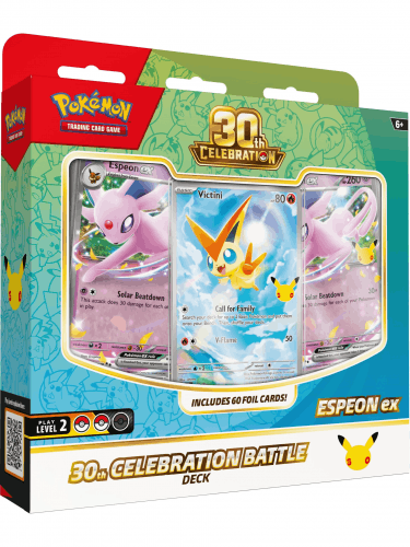 Kartenspiel Pokémon TCG: 30th Celebration - Battle Deck: Espeon ex (ENGLISCHE VERSION)
