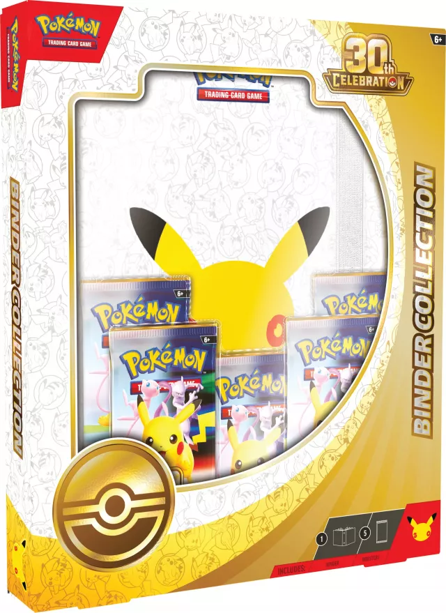 Karten­spiel Pokémon TCG: 30th Celebration - Binder Collection (ENGLISCHE VERSION) - TCG Sammelkartenspiel