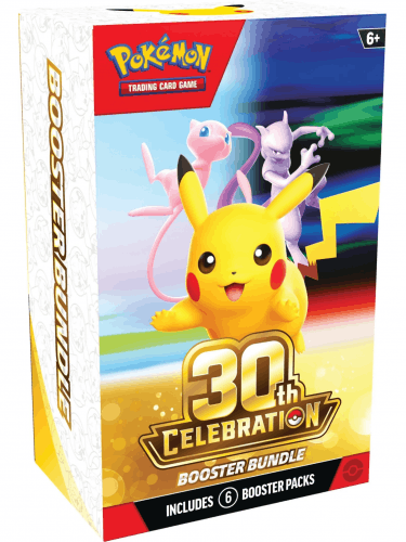 Kartenspiel Pokémon TCG: 30th Celebration - Booster Bundle (6 Booster) (ENGLISCHE VERSION)