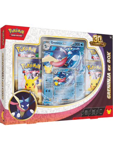 Kartenspiel Pokémon TCG: 30th Celebration - Greninja ex Box (ENGLISCHE VERSION)