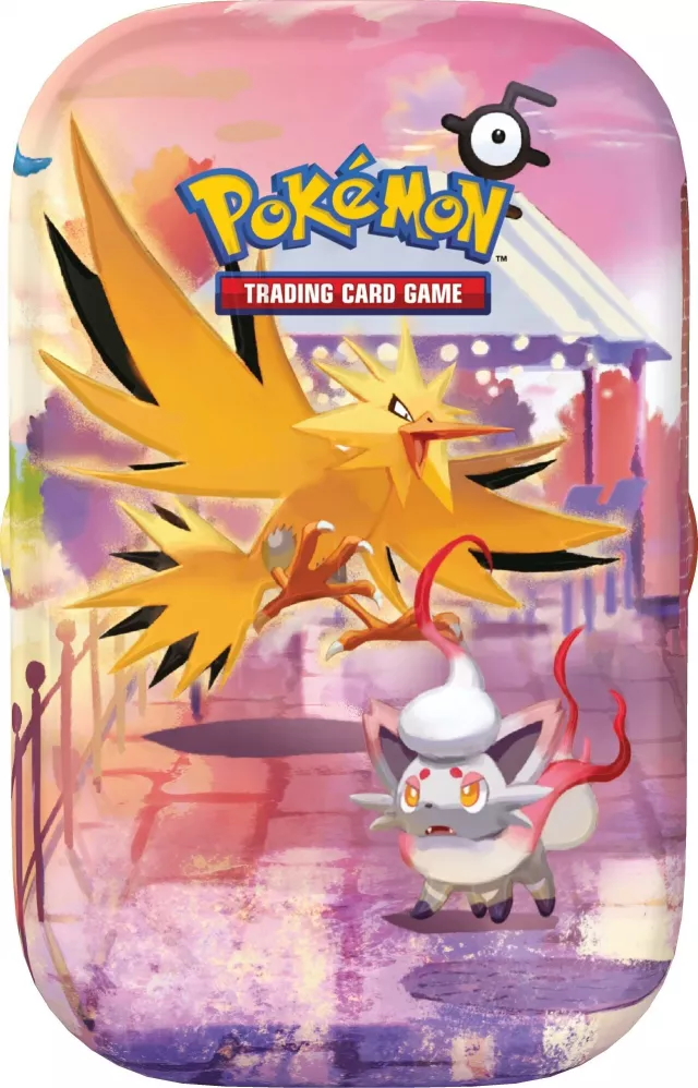 Kartenspiel Pokémon TCG: 30th Celebration - Mini Tin Zapdos & Zorua (ENGLISCHE VERSION) - TCG Sammelkartenspiel