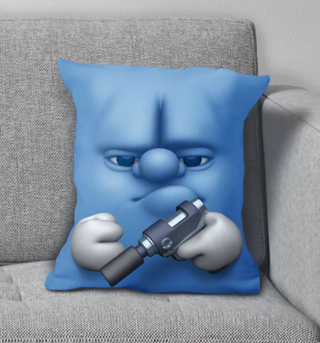 Kopfkissen Pillows- Blau
