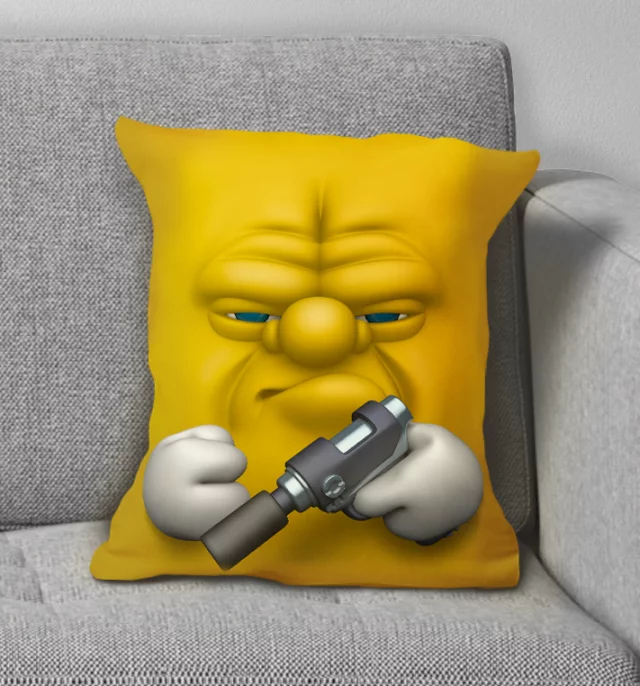 Kopfkissen Pillows- Gelb
