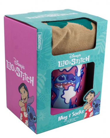 Disney Lilo & Stitch Geschenkset - Tasse und Socken