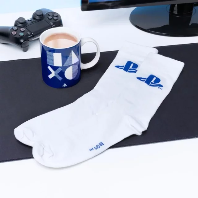 Geschenkset PlayStation - Tasse und Socken (beschädigte Verpackung)