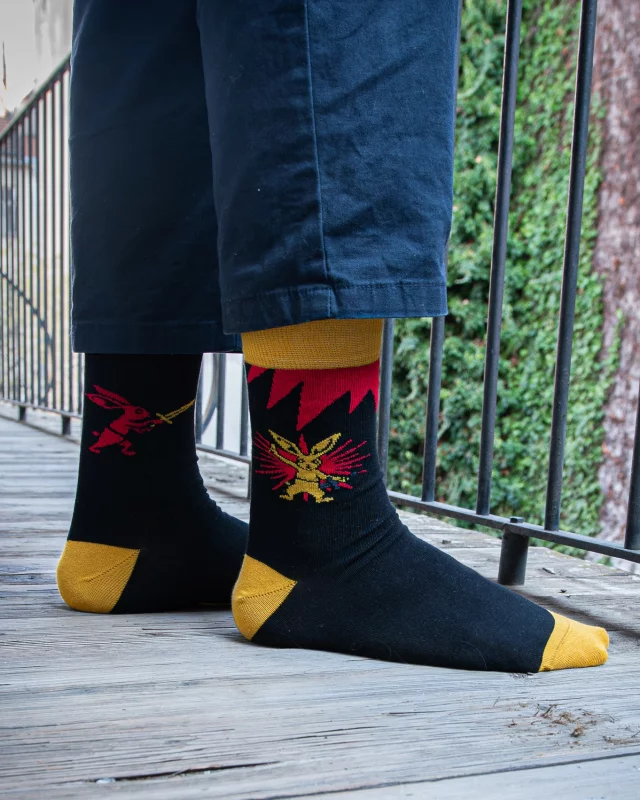 Socken Kingdom Come: Deliverance II - Hasen (größe 41/46) - Xzone Originals