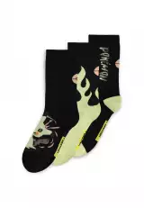 Socken Pokémon - Mimikyu 3 Paar (leuchten im Dunkeln)