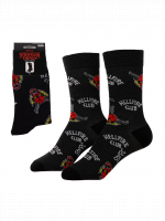 Socken Stranger Things - Hellfire Club (Größe 38/45)