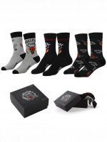 Socken Stranger Things - Hellfire Club (Größe 38/45) (3 Paar)