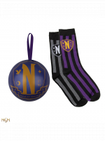 Weihnachtsschmuck Wednesday - Nevermore Academy (Socken im Inneren)