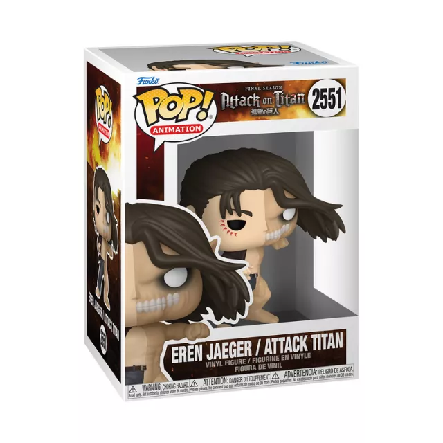 Figur Attack On Titan - Eren Jaeger & Attack Titan Split (Funko POP! Animation 2551) - Anime