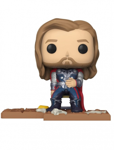 Figur Avengers - Victory Shawarma Thor Deluxe (Funko POP! Marvel 760) (beschädigte Verpackung)