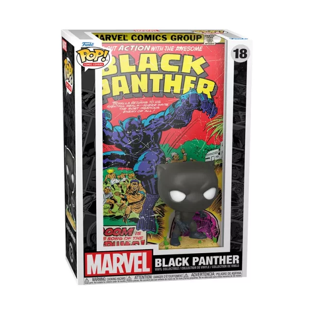 Figur Black Panther - Black Panther (Funko POP! Comic Covers 18) - Marvel