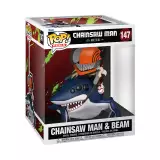 Figur Chainsaw Man: Reze Arc - Chainsaw Man & Beam (Funko POP! Rides 147)