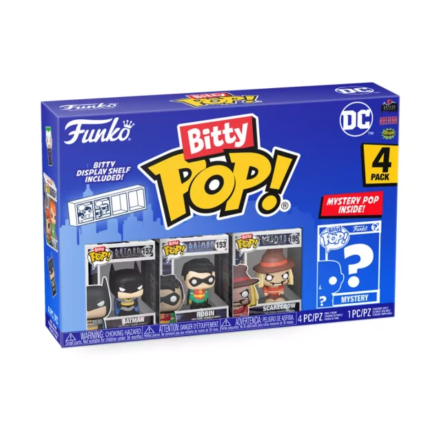 Figur DC - Batman 4-pack (Funko Bitty POP) - Funko POP!