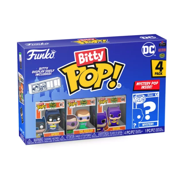 Figur DC - Batman Adam West 4-pack (Funko Bitty POP) - Funko POP!