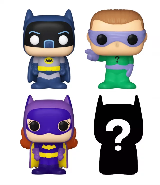Figur DC - Batman Adam West 4-pack (Funko Bitty POP) - DC Comics
