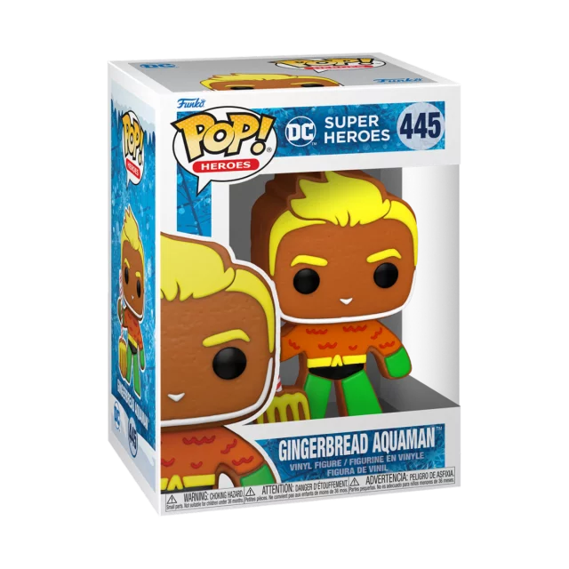 Figur DC Comics - Gingerbread Aquaman (Funko POP! Heroes 445) - Justice League