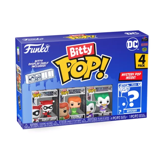 Figur DC - Harley Quinn 4-pack (Funko Bitty POP) - Funko POP!