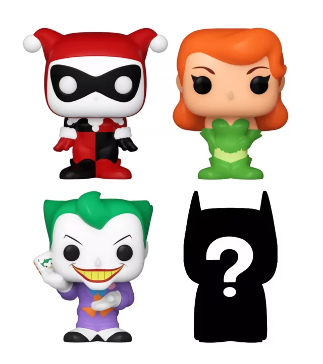 Figur DC - Harley Quinn 4-pack (Funko Bitty POP) - DC Comics
