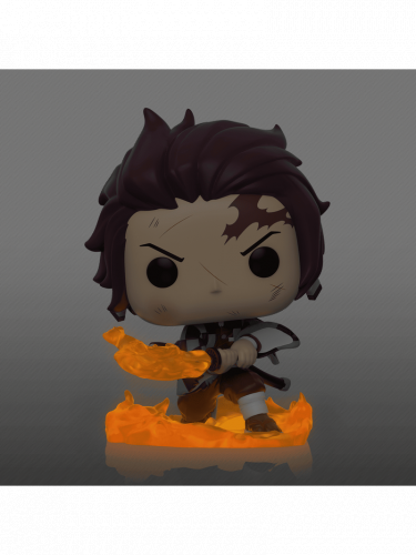 Figur Demon Slayer - Tanjiro Kamado Glow Chase (Funko POP! Animation 874) (beschädigte Verpackung)