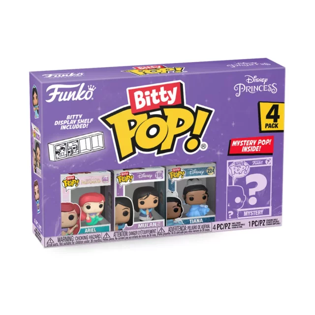 Figur Disney - Disney Princess Ariel 4-pack (Funko Bitty POP) - Minifigur
