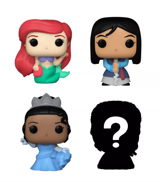 Figur Disney - Disney Princess Ariel 4-pack (Funko Bitty POP) - Funko POP!