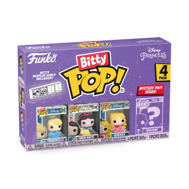 Figur Disney - Disney Princess Cinderella 4-pack (Funko Bitty POP) - Minifigur