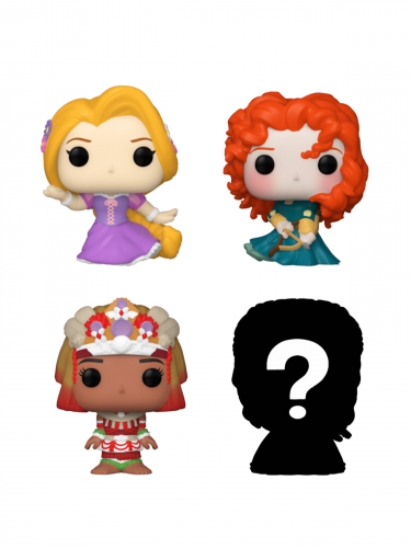 Figur Disney - Disney Princess Rapunzel 4-pack (Funko Bitty POP)