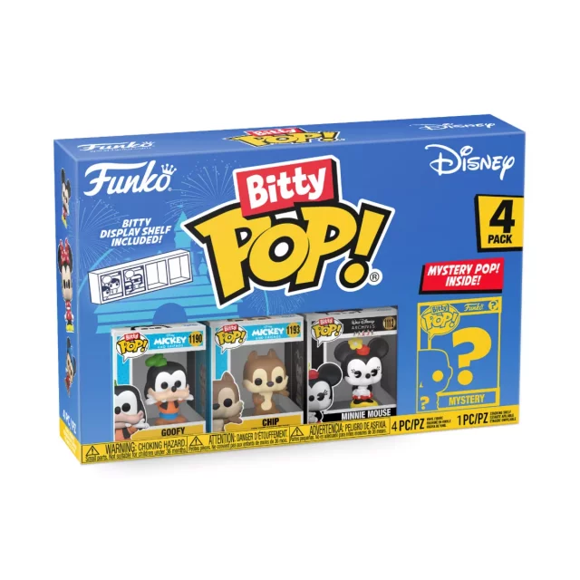 Figur Disney - Goofy 4-pack (Funko Bitty POP) - Minifigur