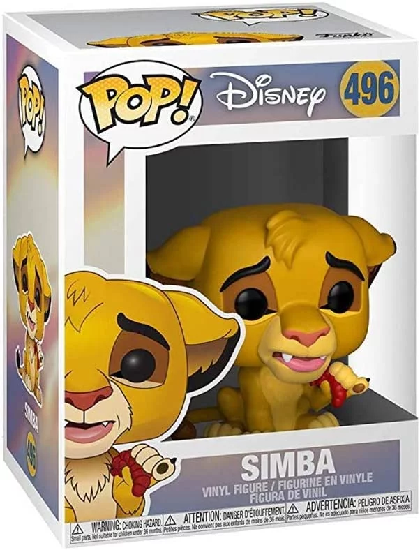 Figur Disney - Simba (Funko POP! Disney 496)