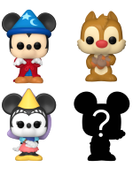 Figur Disney - Sorcerer Mickey 4-pack (Funko Bitty POP)