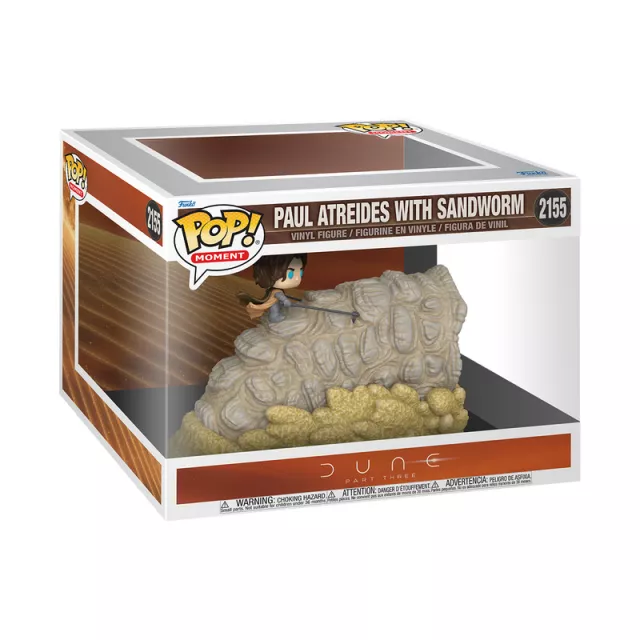 Figur Dune 3 - Paul Atreides with Sandworm (Funko POP! Moment 2155) - Funko POP! Moments
