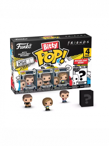 Figur Friends - Joey Tribbiani 4-pack (Funko Bitty POP)